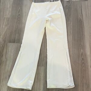 Lovers + Friends Cream Flare Pants